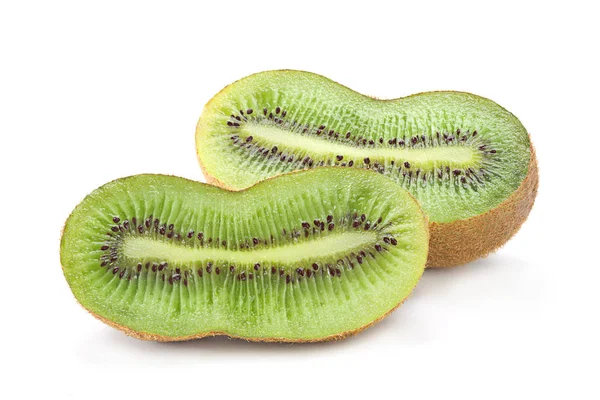Kiwi fruta em branco — Fotografia de Stock
