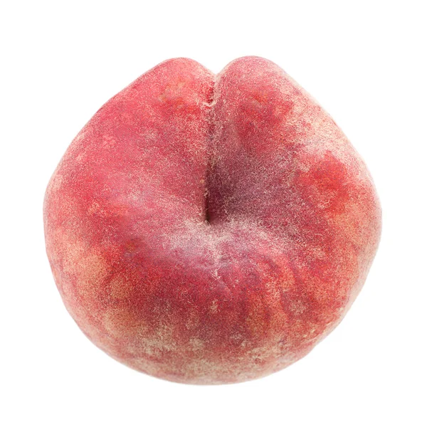 Figs peach fruit on white — Stock Photo, Image