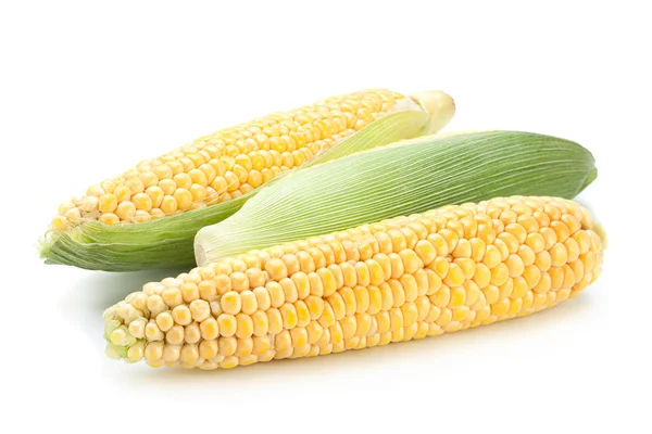 Raw sweet corn detail — Stock Photo, Image