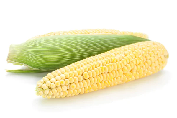 Detalhe de milho doce cru — Fotografia de Stock