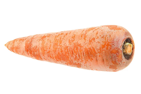 Ripe carrot on white background — Stock Photo, Image