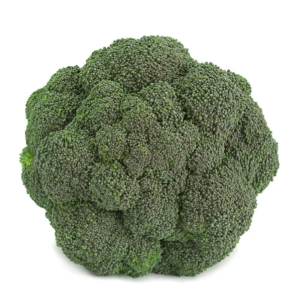 Broccoli cabbage on white — Stock Photo, Image