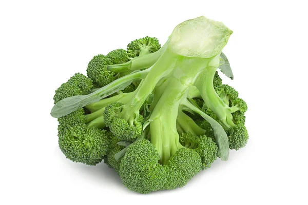 Broccoli cabbage on white — Stock Photo, Image