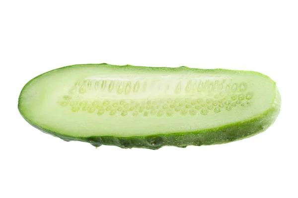 Pepino vegetal sobre blanco — Foto de Stock