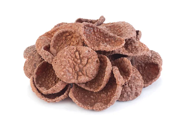 Kakao Cornflakes isoliert — Stockfoto