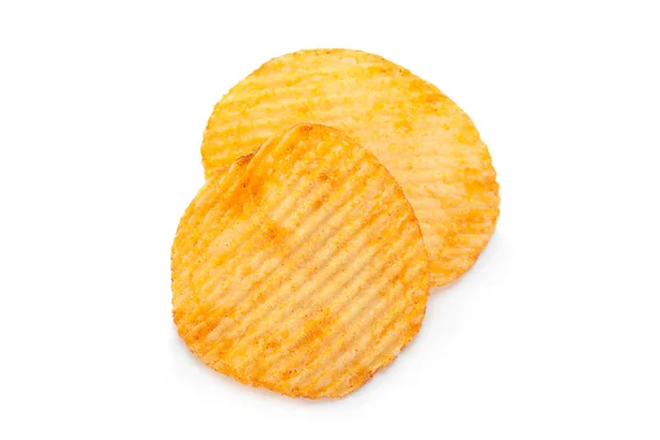오렌지 후추 감자 칩 — 스톡 사진