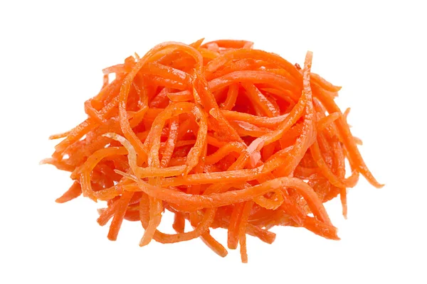 Carota marinata in spezie asiatiche Immagine Stock