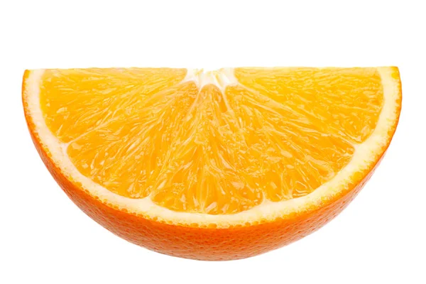 Ctrus Frukt Apelsin Närbild Isolerad Vit Bakgrund — Stockfoto