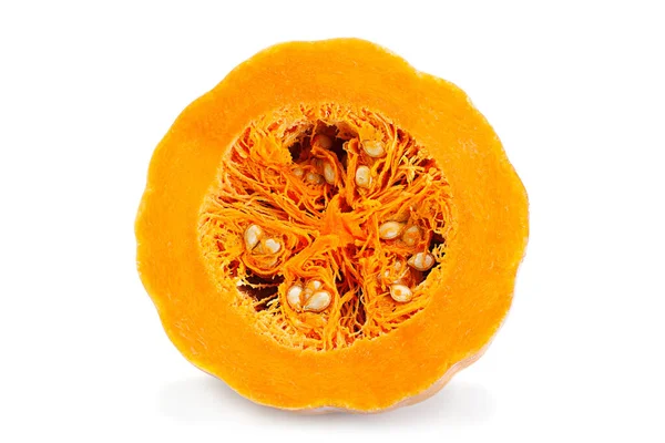 Pumpkin Vegetable Closeup Isolated White Background — Stock Photo, Image