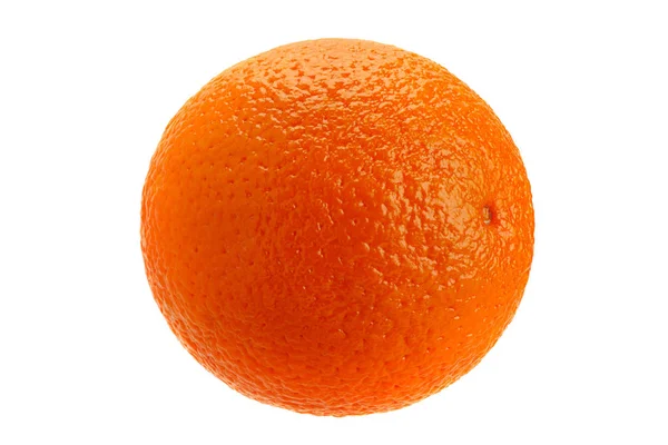 白の背景に隔離された果実オレンジのクローズアップ — ストック写真