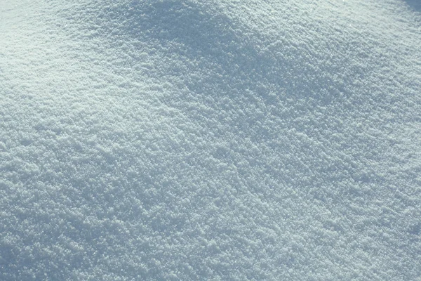 Invierno Nieve Blanca Superficie Detalle Textura Fondo — Foto de Stock