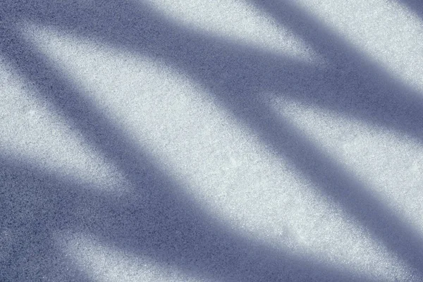 Winter White Snow Surface Detail Textured Background — Stock Photo, Image