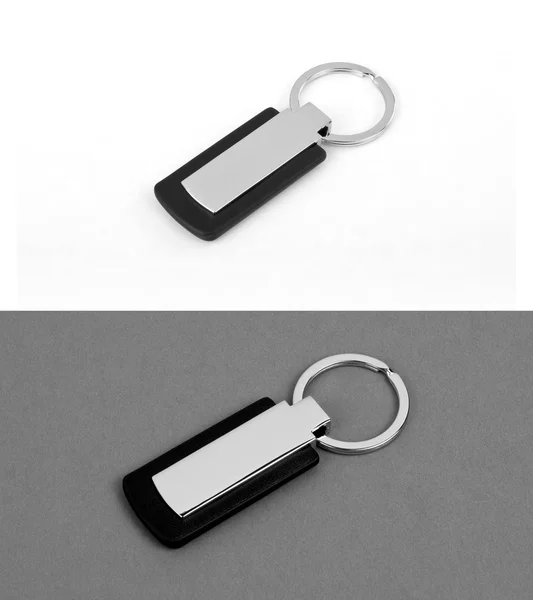 Keychain with space for text or logo — Stock Photo, Image