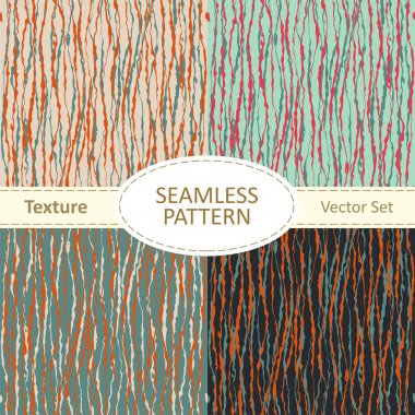 Dikişsiz desen arka planlar topluluğu.