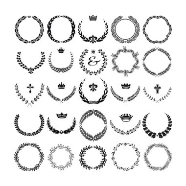 Set defne çelengi - zafer ve başarı sembolü