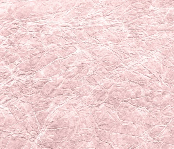 Rózsaszín gyűrött papír textúra háttér. — Stock Fotó