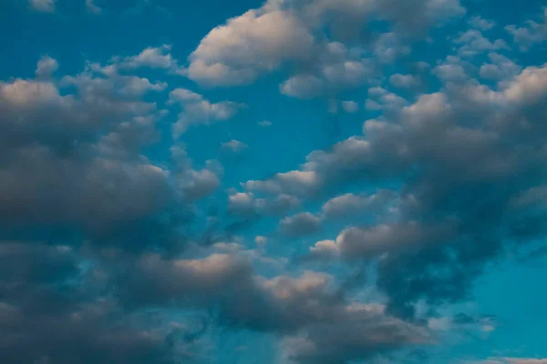 空を背景にした美しい雲 雲の空 — ストック写真