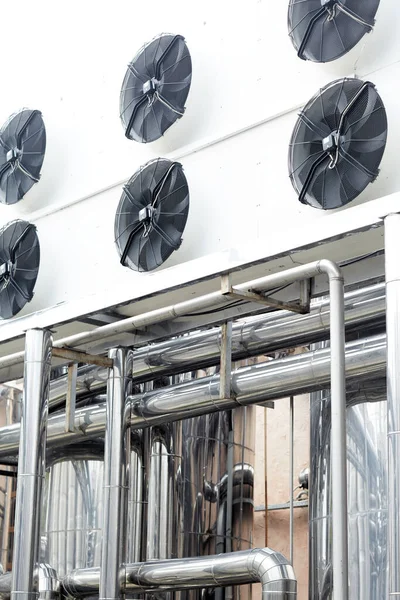 Equipos Para Vinificación Ventilación Sistema Refrigeración —  Fotos de Stock