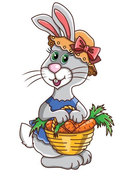 tavşan karikatür vektör