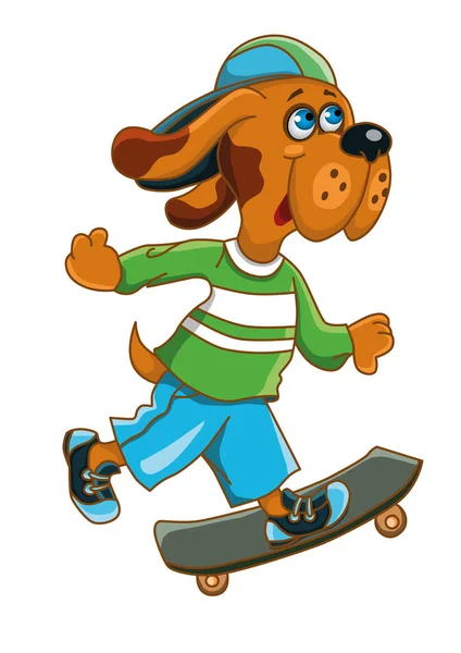 köpek karikatür vektör