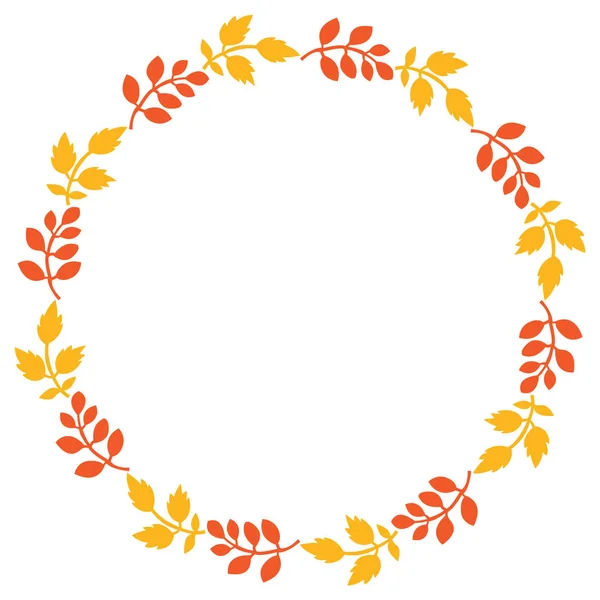 sonbahar yaprak çerçeve