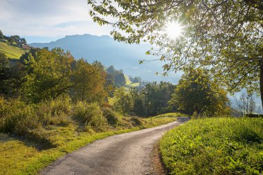 İsviçre'de manzara