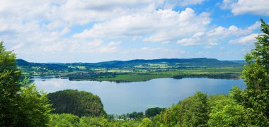 resimsel kochelsee, üstten görünüm