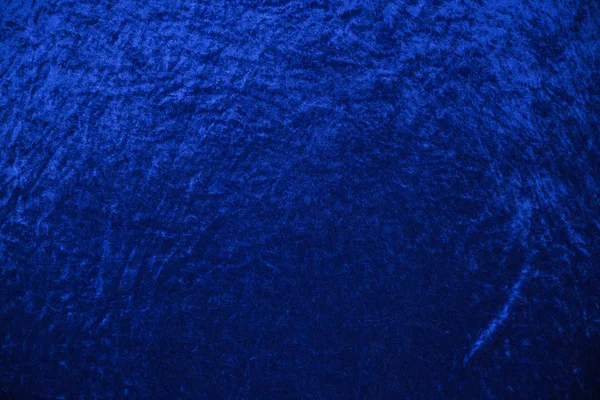 Tela de terciopelo fondo azul real — Foto de Stock