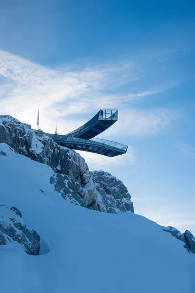 Belvédère AlpspiX au sommet de la montagne d'Osterfelderkopf , — Photo