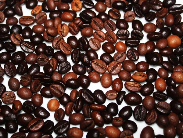 Arabic black coffee seeds background.