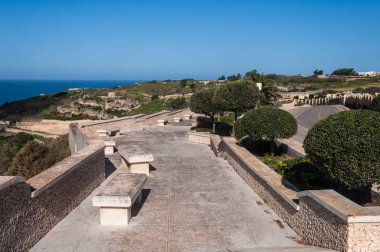 Malta 'nın Gozo adasındaki Ramla Körfezi