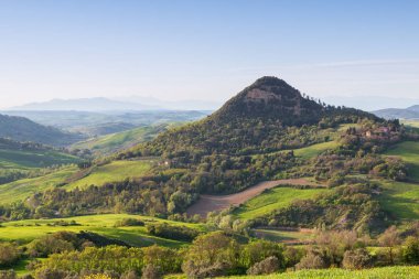Tipik Tuscany manzara bahar