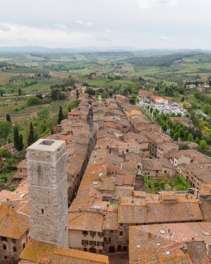 San Gimignano ortaçağdan kalma şehir
