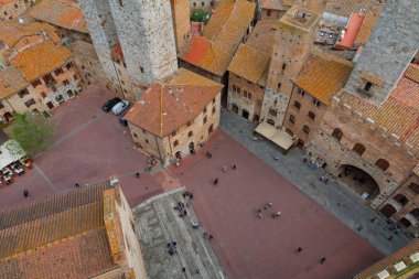 San Gimignano ortaçağdan kalma şehir