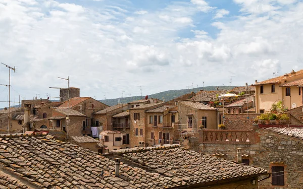 San Gimignano cidade medieval — Fotografia de Stock