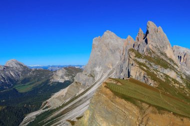 Gardena Vadisi, harika Seceda zirve Odle Sıradağları