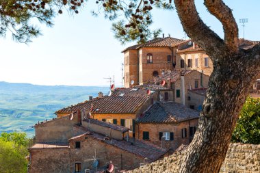 Volterra güzel ve rahat ortaçağdan kalma şehir