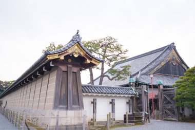 Ninomaru Palace Nijo kale Kyoto adlı eski binada
