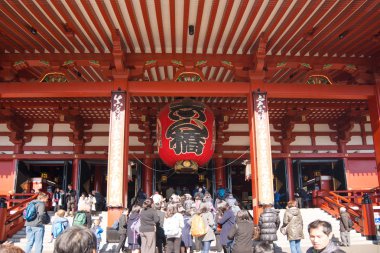 Kawaguchiko, Japonya - 27 Ocak 2016: Kawaguchiko doğal yaşam merkezi Kawaguchiko, Japonya