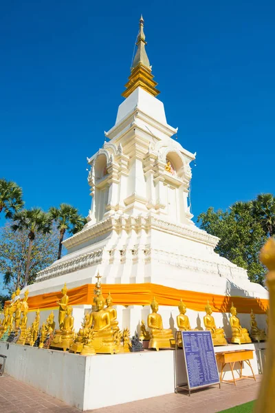 Nongkhai Thailand 2019 December Pagoda Wat Phra Bang Phuan Old — Stock Photo, Image