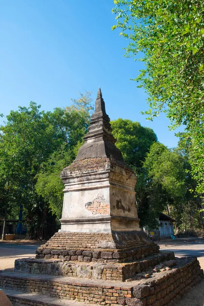 Vieille Pagode Wat Phra Que Bang Phuan Est Vieux Temple — Photo