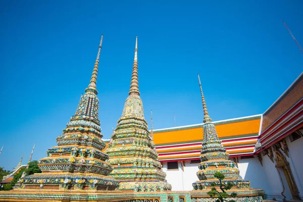 Stara Pagoda Wat Phra Chettuphon Wimon Mangkhalaram Wat Pho Bangkok — Zdjęcie stockowe