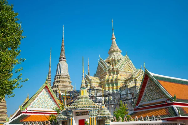 Wat Phra Chettuphon Daki Pagoda Kilise Wimon Mangkhalaram Wat Pho — Stok fotoğraf