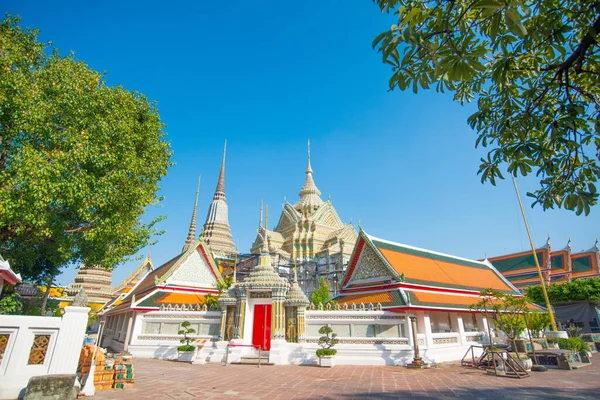Wat Phra Chettuphon Daki Pagoda Kilise Wimon Mangkhalaram Wat Pho — Stok fotoğraf