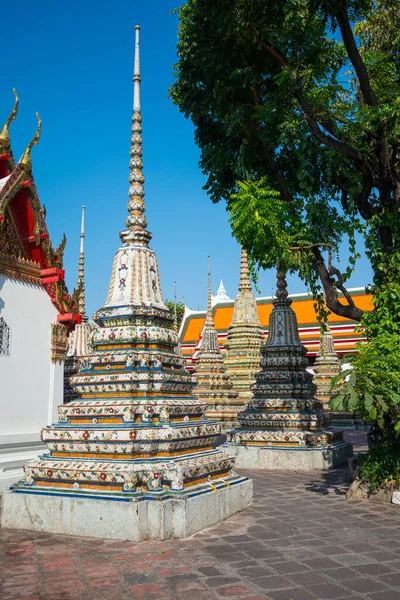 Oude Pagode Wat Phra Chettuphon Wimon Mangkhalaram Wat Pho Bangkok — Stockfoto