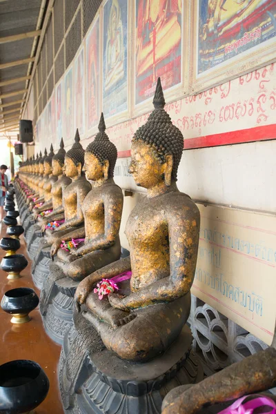 Nakhon Pathom Thailand January 2019 Old Buddha Wat Klang Bang — 图库照片