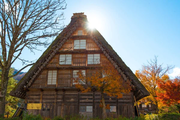 Traditioneel Gassho Zukuri Huis Shirakawa Japan — Stockfoto