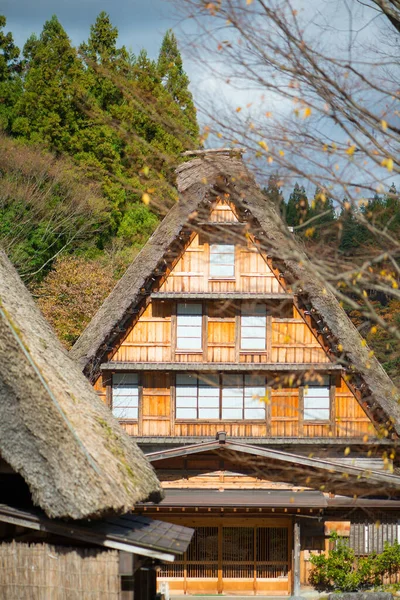 Casa Tradicional Gassho Zukuri Shirakawa Japão — Fotografia de Stock
