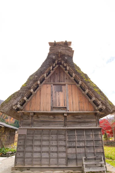 Παραδοσιακό Σπίτι Gassho Zukuri Στη Shirakawa Ιαπωνία — Φωτογραφία Αρχείου