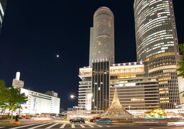 Nagoya November 2018 Central Towers Vid Nagoyastationen Nagoya Japan — Stockfoto